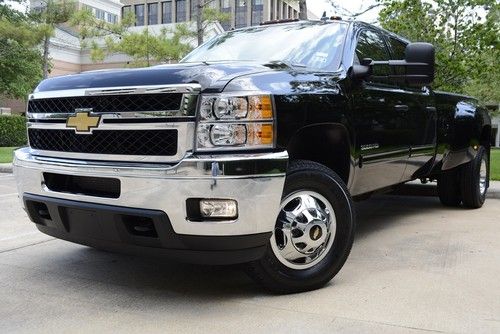 2011 silverado 3500 4x4 lt dually 6.6l duramax diesel crew cab  allison trans