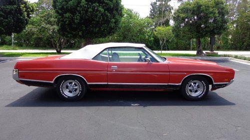 1972 ford galaxie ltd convertible barn find new top and exhaust