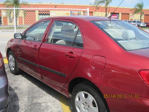 2004 toyota corolla c