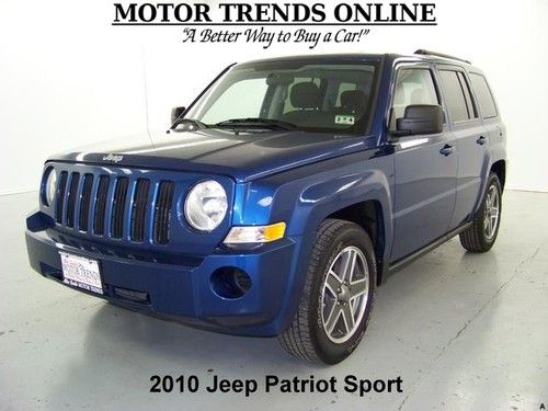 Sport auto alloys cruise cd media 2.4 v4 2010 jeep patriot 24k houston texas