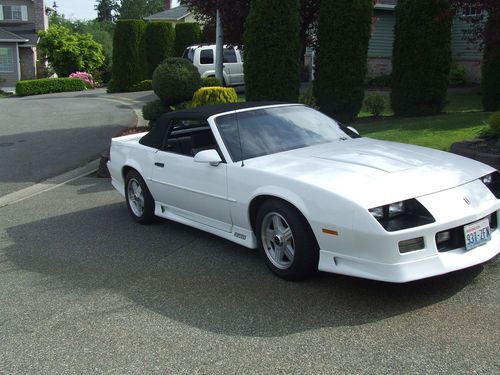 1991 chevrolet camaro z28 convertible 2-door