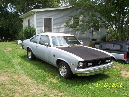 1977 chevrolet nova rally coupe 2-door 5.0l