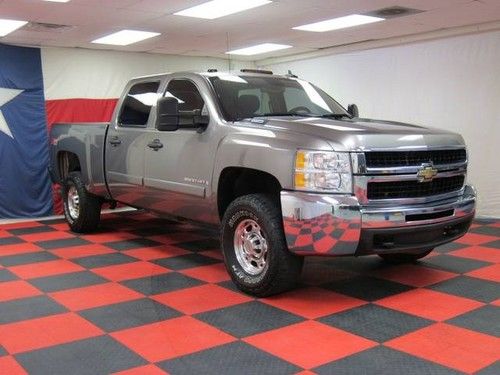 2008 chevrolet k2500 crew cab duramax diesel 4x4 short bed fresh service