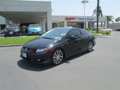 2012 civic si coupe,hfp aero kit, sport suspension,hfp alloy rims,tint,201hp!!!