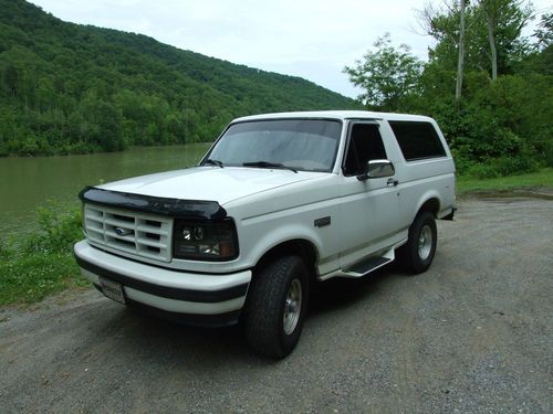 1995 ford bronco xlt sport utility 2-door 5.8l