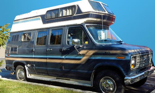 1987 classic rv van / ford f-250