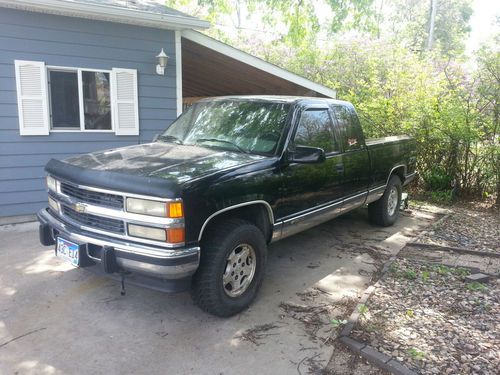 1996 chevy c/k1500 z71 extended cab, diesel(turbo), 4wd