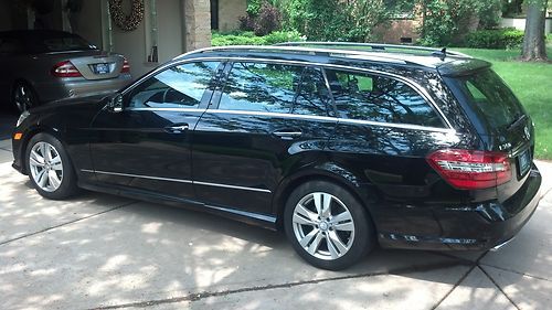 Mercedes e350 4matic wagon..all black..both premium pkgs