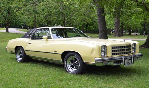 1976 chevrolet monte carlo landau coupe 2-door 5.7l