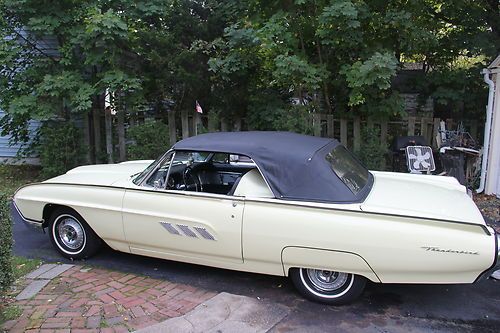 1963 ford thunderbird base convertible 2-door 6.4l