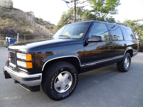 1 owner 99 gmc yukon suv 4x4 5.7l 350 v8 75k original miles tahoe gm near mint