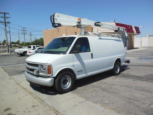2001 chevrolet express 3500 ls no reserve altec boom everything works
