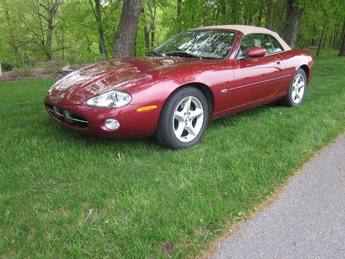 2001 jaguar xk8 base convertible 2-door 4.0l manufactures buy back