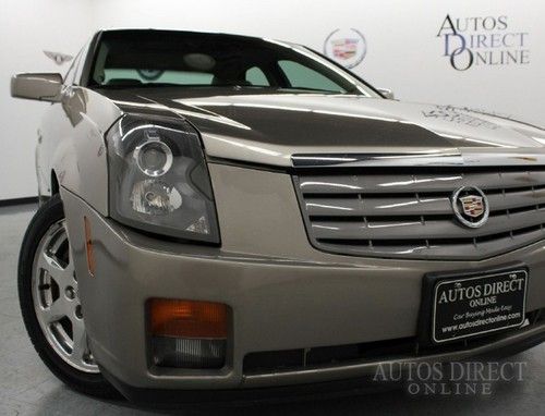 We finance 03 cts v6 1sc sunroof leather heated seats cd stereo chrome wheels