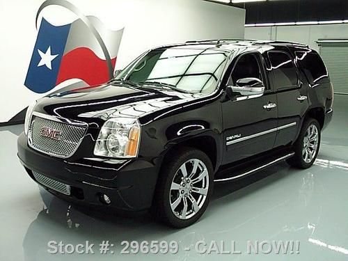 2011 gmc yukon denali 7pass sunroof nav rear cam 24k mi texas direct auto