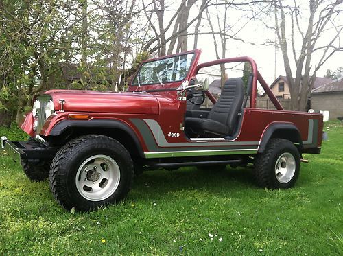 Jeep cj 8 scrambler renegade factory v-8 auto no rust!!!!