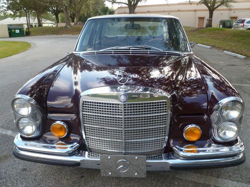 1971 mercedes-benz 280s 94,651 orig. miles, excellent condition, drive anywhere!