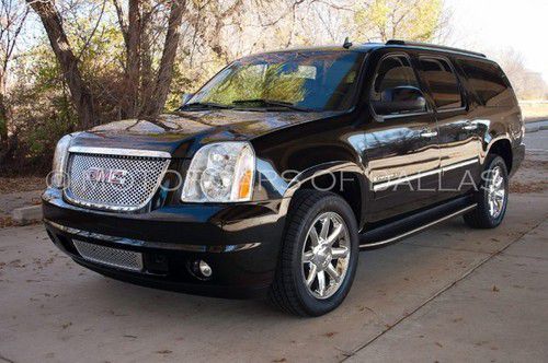 2009 gmc yukon denali xl 1 owner navigation heated seats sunroof dvd