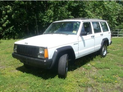 Amc 4-door 4x4 suv cold air cheap commuter power trans white rare no reserve