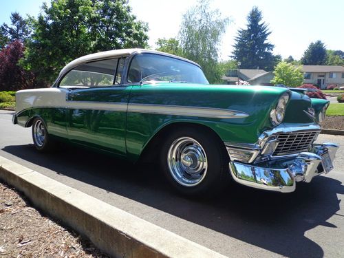 1956 CHEVROLET BELAIR HARDTOP 350 4 SPEED 12 BOLT NO RESERVE NO RESERVE, image 2