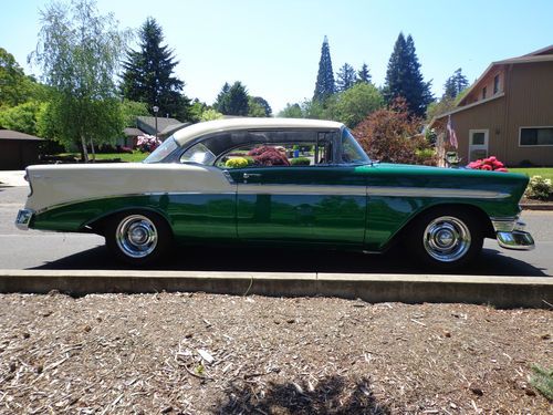 1956 CHEVROLET BELAIR HARDTOP 350 4 SPEED 12 BOLT NO RESERVE NO RESERVE, image 3