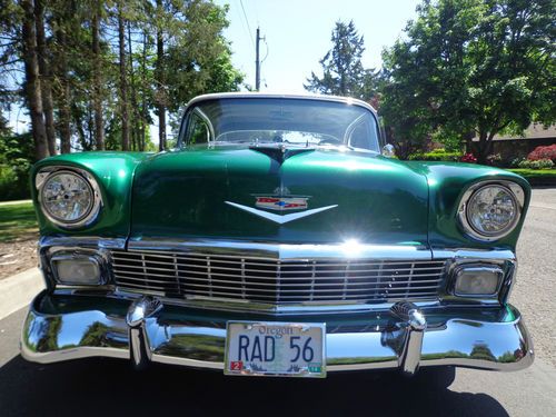 1956 CHEVROLET BELAIR HARDTOP 350 4 SPEED 12 BOLT NO RESERVE NO RESERVE, image 4