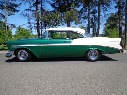 1956 CHEVROLET BELAIR HARDTOP 350 4 SPEED 12 BOLT NO RESERVE NO RESERVE, image 8