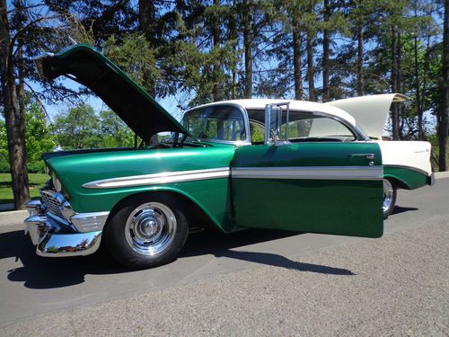 1956 CHEVROLET BELAIR HARDTOP 350 4 SPEED 12 BOLT NO RESERVE NO RESERVE, image 15