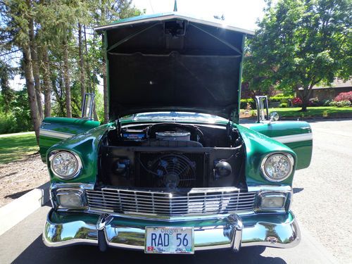 1956 CHEVROLET BELAIR HARDTOP 350 4 SPEED 12 BOLT NO RESERVE NO RESERVE, image 16