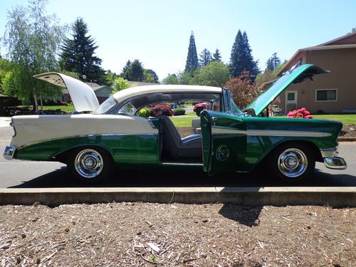1956 CHEVROLET BELAIR HARDTOP 350 4 SPEED 12 BOLT NO RESERVE NO RESERVE, image 18