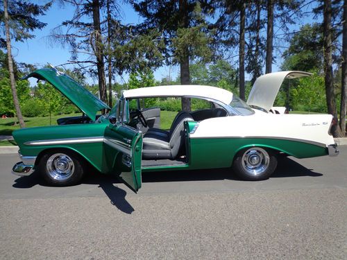 1956 CHEVROLET BELAIR HARDTOP 350 4 SPEED 12 BOLT NO RESERVE NO RESERVE, image 20