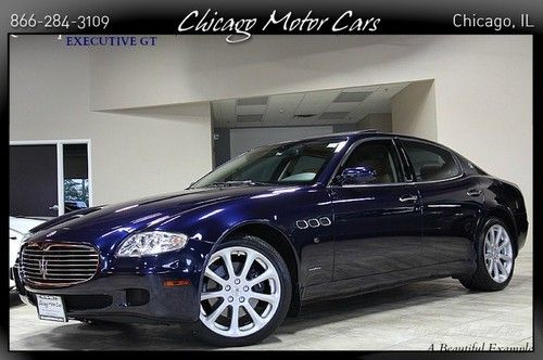 2008 maserati quattroporte executive gt sedan only 14k miles! navi bose 19s wow$