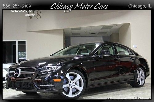 2012 mercedes benz cls550 4matic 12k miles p1 camera navigation leds hard loaded