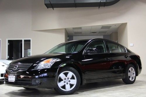 2008 nissan altima 2.5 s sedan cvt black one -owner cd serviced &amp; clean! wow$$