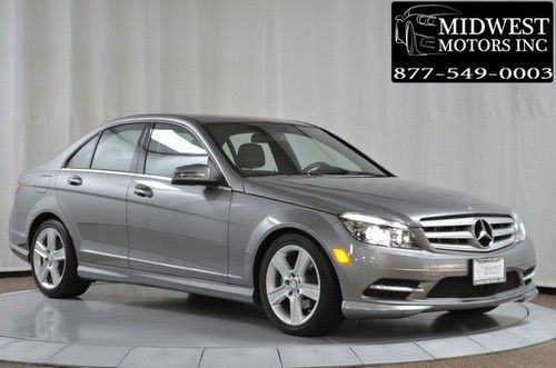 2011 11 mercedes benz c300 4matic sport awd heated seats sunroof pristine