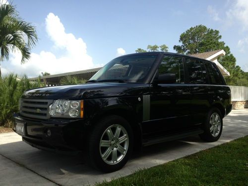 2008 land rover range rover hse sport utility 4-door 4.4l