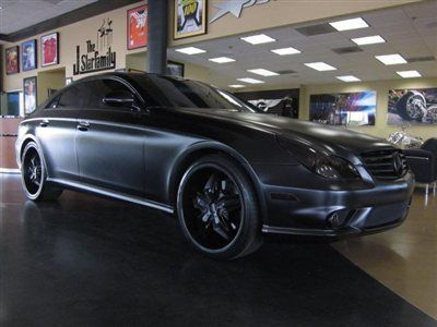 2006 mercedes benz cls500 flat black only 60k miles