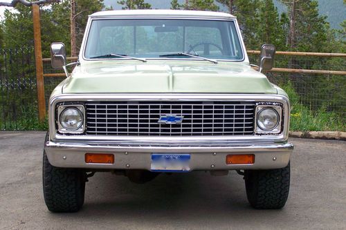 1972 chevy k20 4x4 - original