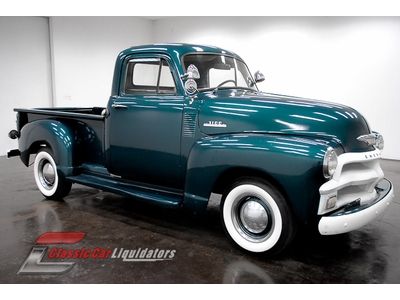 1954 chevrolet 3100 pickup 250 inline 6 cylinder automatic check this one out