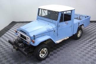 1966 toyota  fj45 rare short bed with 350 ci! manual one owner 4x4 winch !!