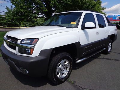 2004 chevy avalanche 1500 leather sunroof 4x4 z71 one owner clean carfax