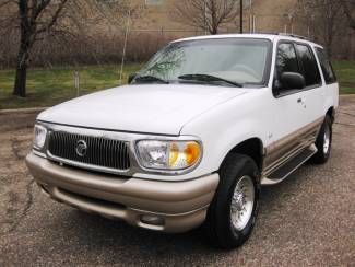 2000 mercury mountaineer no reserve auction !!!