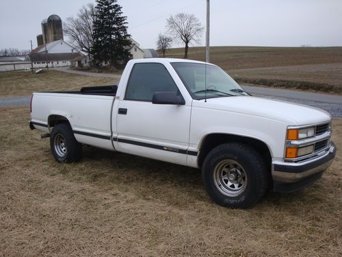 1997 chevrolet c1500 regular cab 8' bed