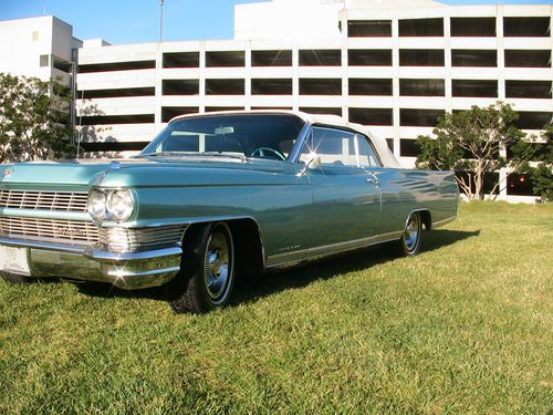 1964 cadillac eldorado base convertible 2-door 7.0l