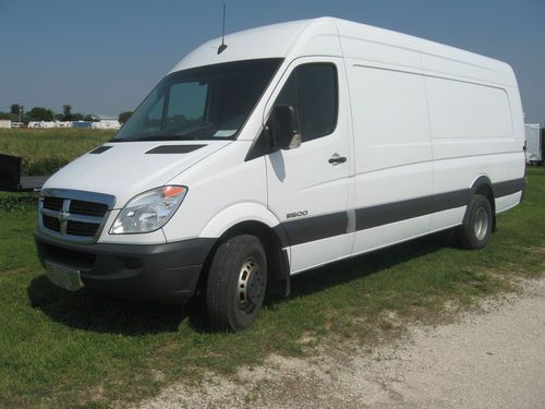 2008 dodge sprinter crd 3500 diesel, stainless steel shelving