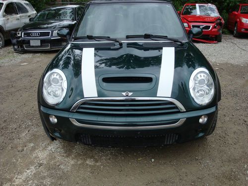 2005 mini cooper-s......convertible...6-speed manual......salvage....."no title"