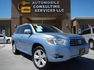 2010 toyota highlander limited leather navigation sunroof finance 1.99 oac