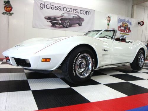 1974 chevrolet corvette convertible summer fun top down american classic