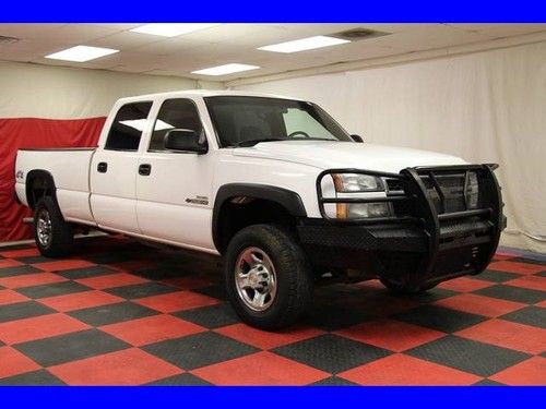 2007 chevy 2500hd diesel 4x4 allison crewcab lwb duramax carfax
