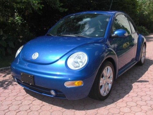 2003 volkswagen beetle gls turbo auto 2door two tone leather sunroof cleancarfax